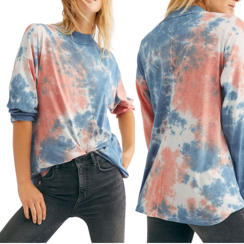 We The Free Be Free Tie Dye Tunic